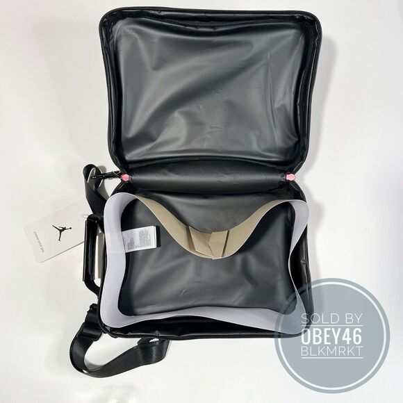 Jordan The Shoe Box Bag Shoulder Straps (13L) Black 9A0776-023 - Picture 4 of 5